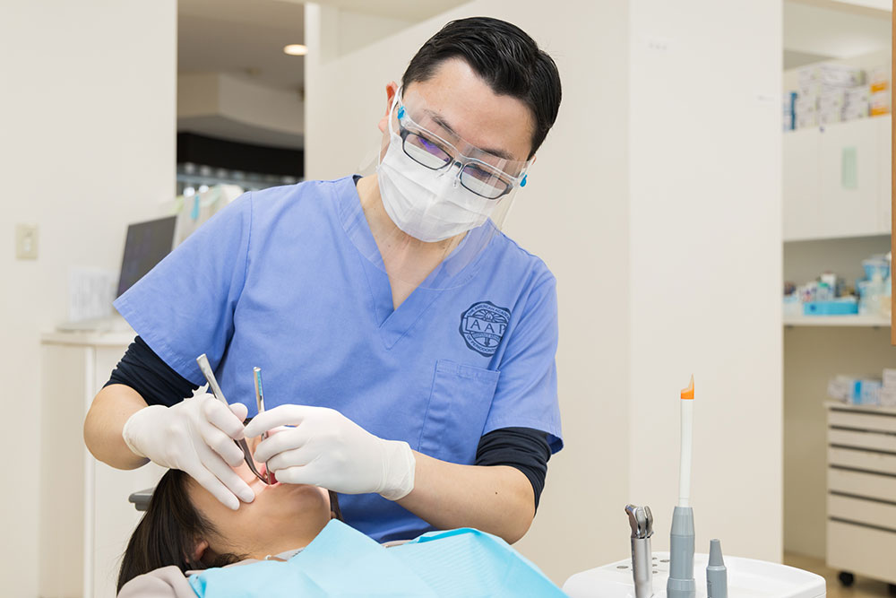 移植部位の準備