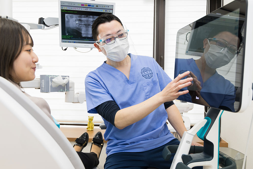 お口の状況に合わせた診断と治療